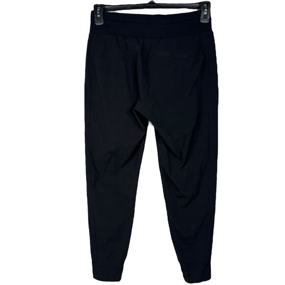 Athleta SZ 2 Trekkie North Jogger Pants Pull-On Cuffed Stretch Zip Pockets UPF - Picture 3 of 8